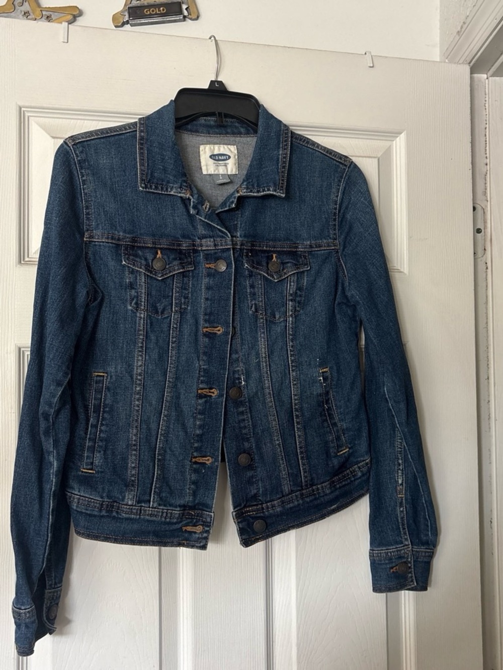 Old Navy Women's Medium Blue Denim Jacket